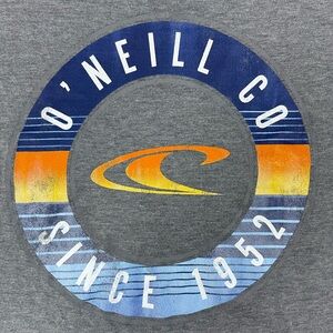O'Neill Gray Graphic T-Shirt Medium